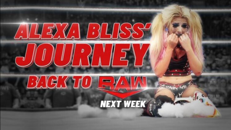 Alexa Bliss está perto de fazer o seu retorno ao WWE RAW