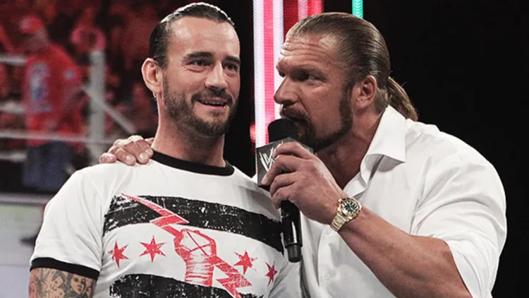 CM PUNK NOS BASTIDORES DO WWE RAW