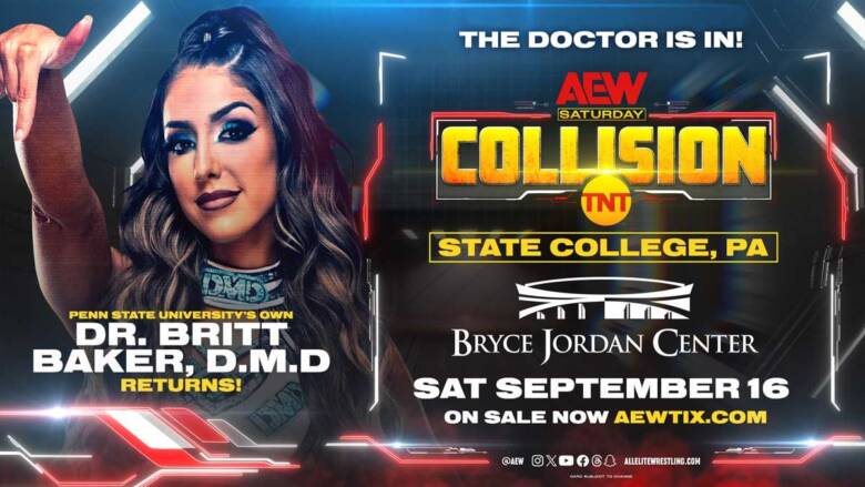 Britt Baker Fará O Seu Retorno No Próximo AEW Collision