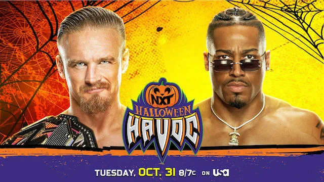 WWE NXT Halloween Havoc Ilja Dragunov vs Carmelo Hayes