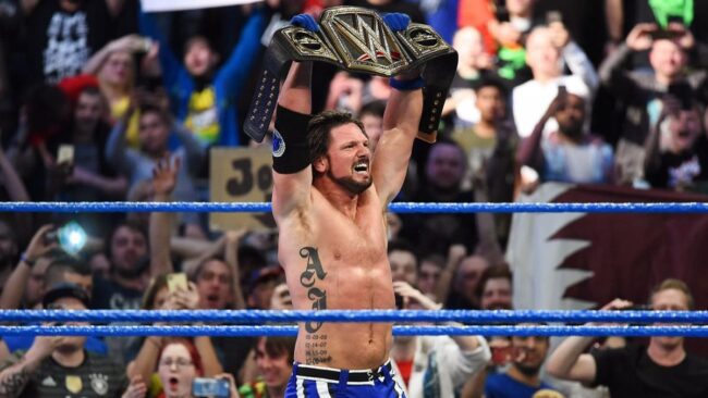 AJ Styles diz que precisa ser campeão novamente antes de se aposentar