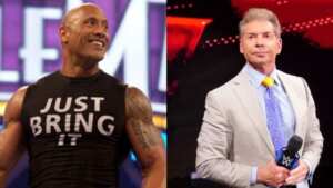 the rock e vince mcmahon