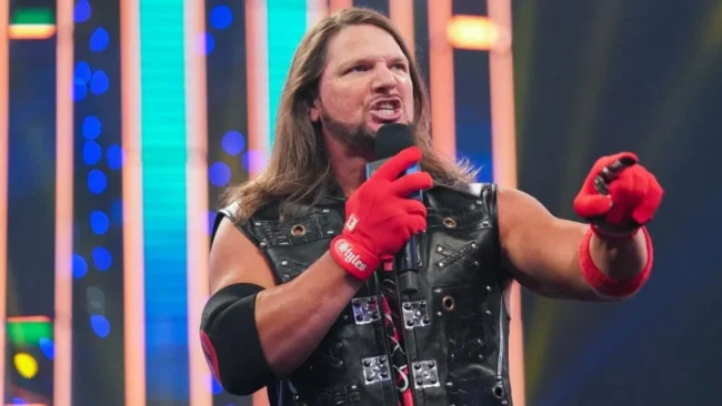 AJ Styles deverá retornar a WWE em breve