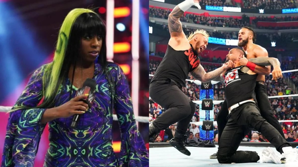 Naomi reage ao ataque do The Bloodline a Jimmy Uso