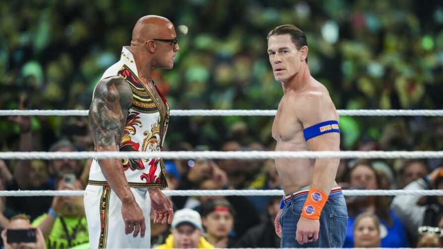 The Rock e Cena