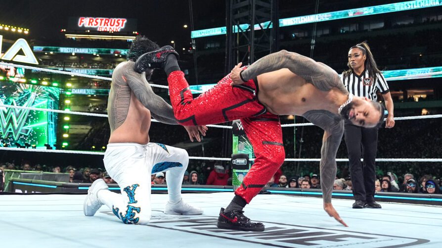 Jey Uso vence Jimmy Uso em combate pessoal na WrestleMania 40