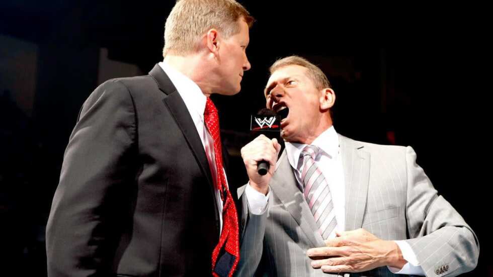 john laurinaits e vince mcmahon
