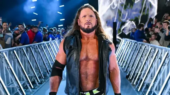 Contrato de AJ Styles está perto de terminar na WWE