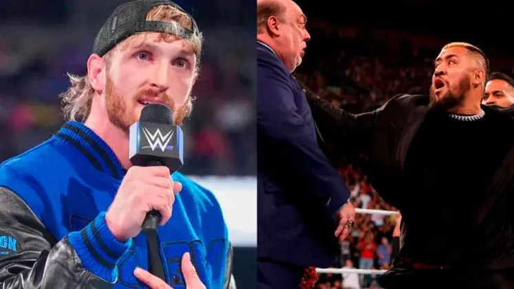 Logan Paul reage ao ataque do The Bloodline contra Paul Heyman no WWE SmackDown