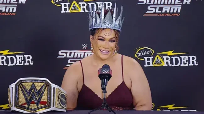 Nia Jax agradece Triple H pela confiança em coletiva do WWE SummerSlam