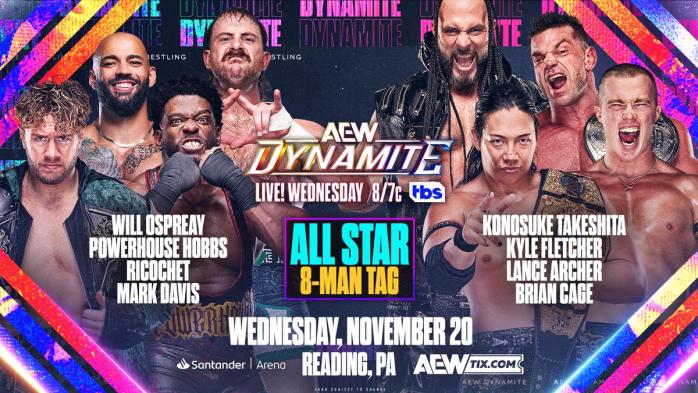 AEW Dynamite (20/11/2024) - Cobertura e resultados!