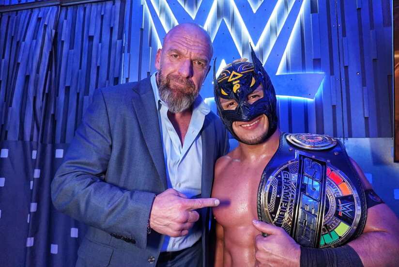 Triple H exalta Dragon Lee após conquista do WWE Speed Championship