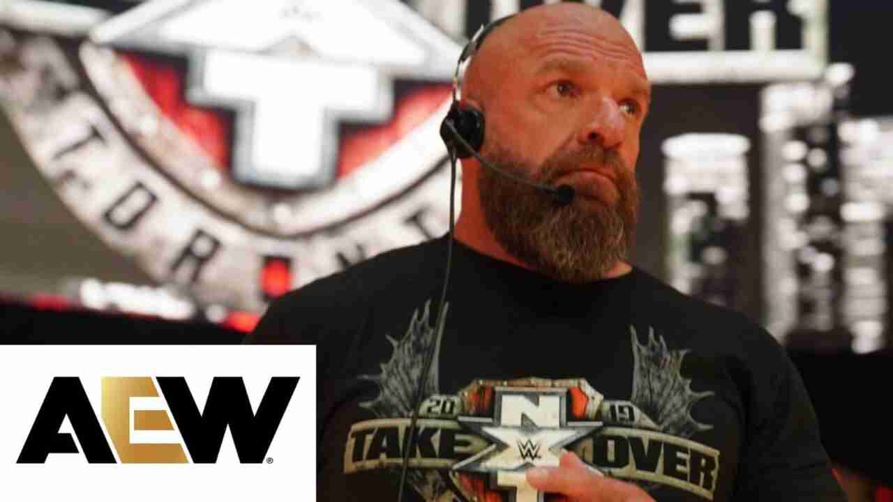 Photo of Triple H with almost unrecognizable AEW star surfaces on social media