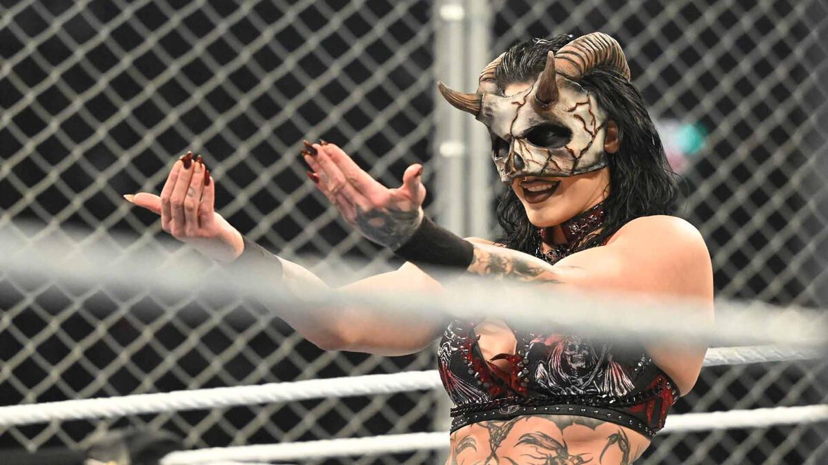 Interesting details about the mask Rhea Ripley wore at WWE Survivor