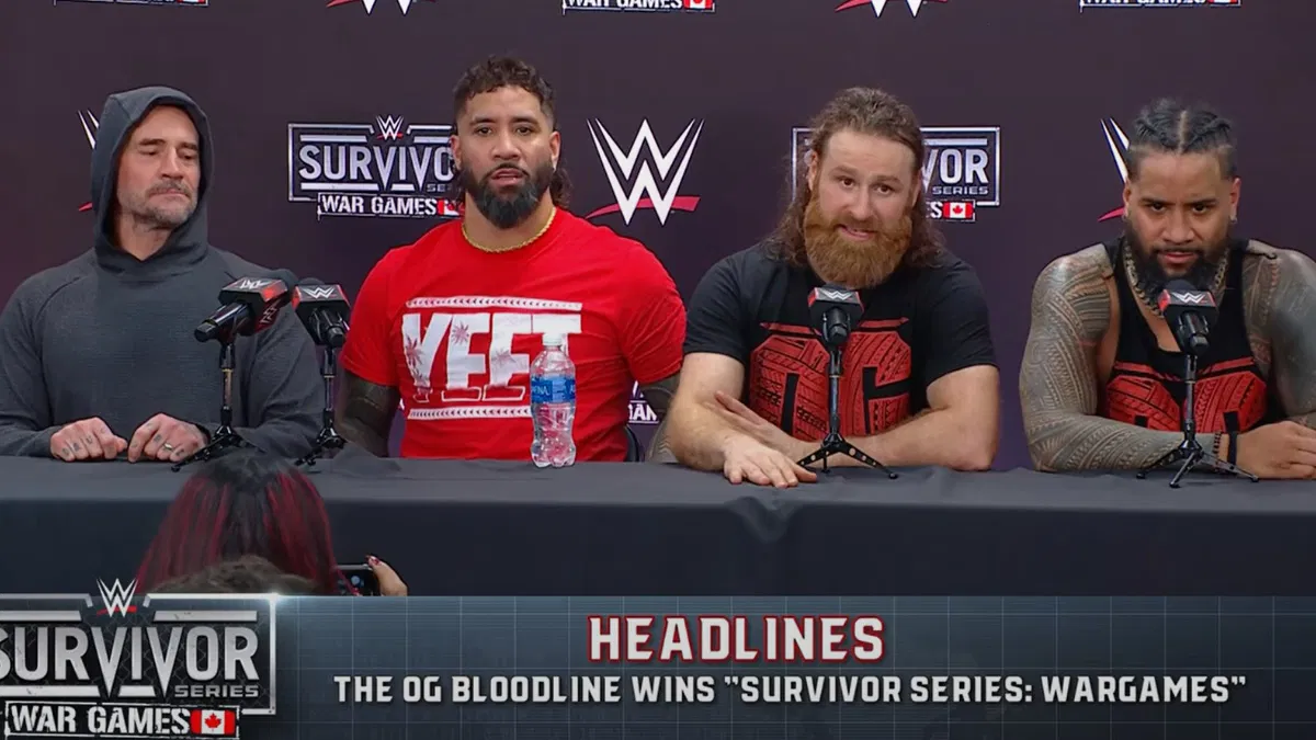 Sami Zayn fala sobre o futuro da OG Bloodline após o WWE Survivor Series