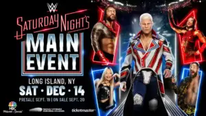 Exclusivo: WWE revela ao Wrestling Notícias onde será transmitido o Saturday Night’s Main Event no Brasil