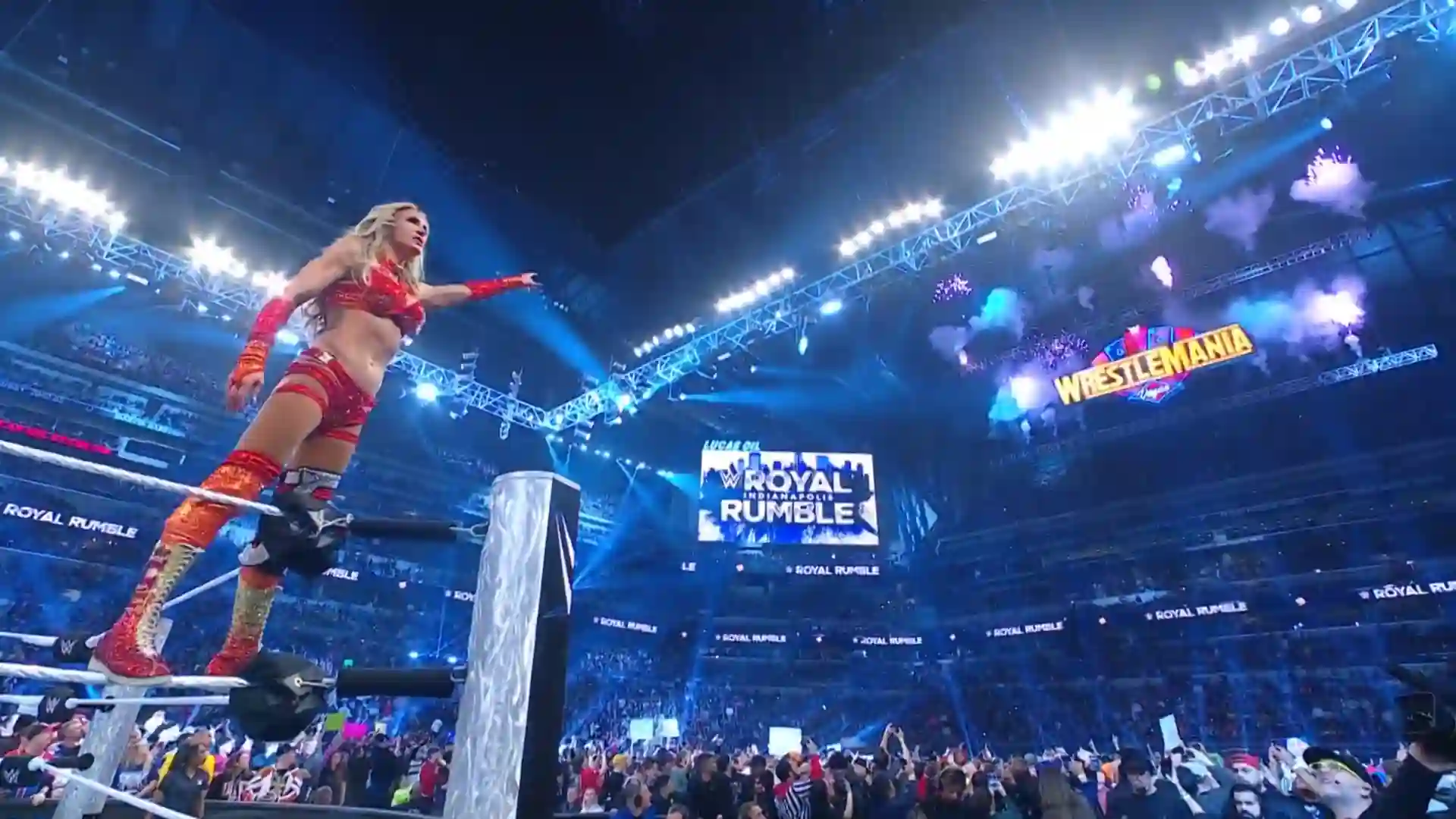 Charlotte Flair vence a Women’s Royal Rumble Match