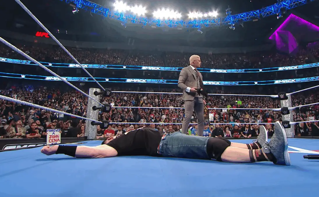 Cody Rhodes detona John Cena no último SmackDown antes da WrestleMania 41