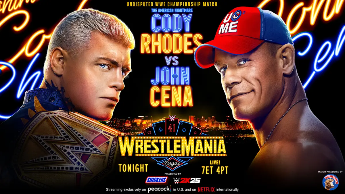 WWE WrestleMania 41 – Noite 2: onde assistir ao vivo, horário e card completo