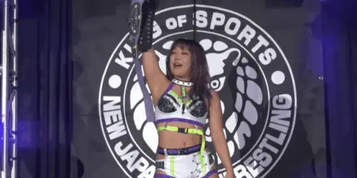AZM vence Moné e conquista o NJPW STRONG Women’s Championship