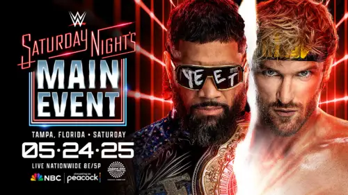 WWE Saturday Night’s Main Event (24/05/2025): onde assistir ao vivo, horário e card