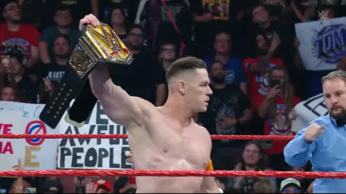 John Cena faz referência a Brock Lesnar no WWE Saturday Night’s Main Event