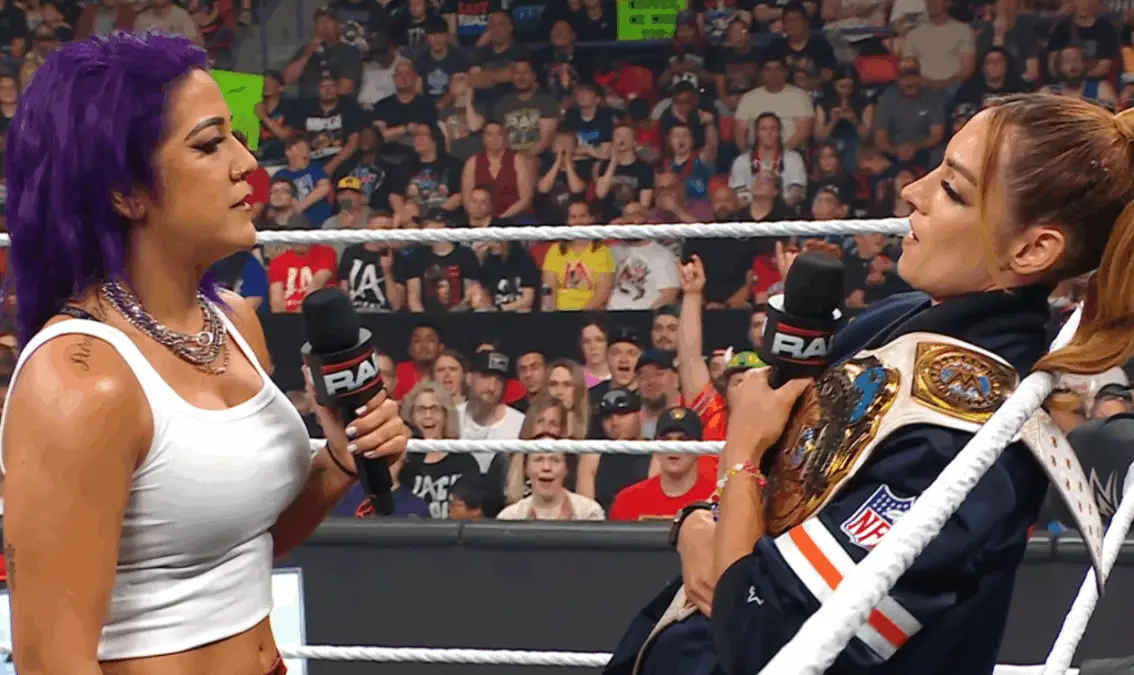 WWE anuncia Bayley vs. Becky Lynch no RAW