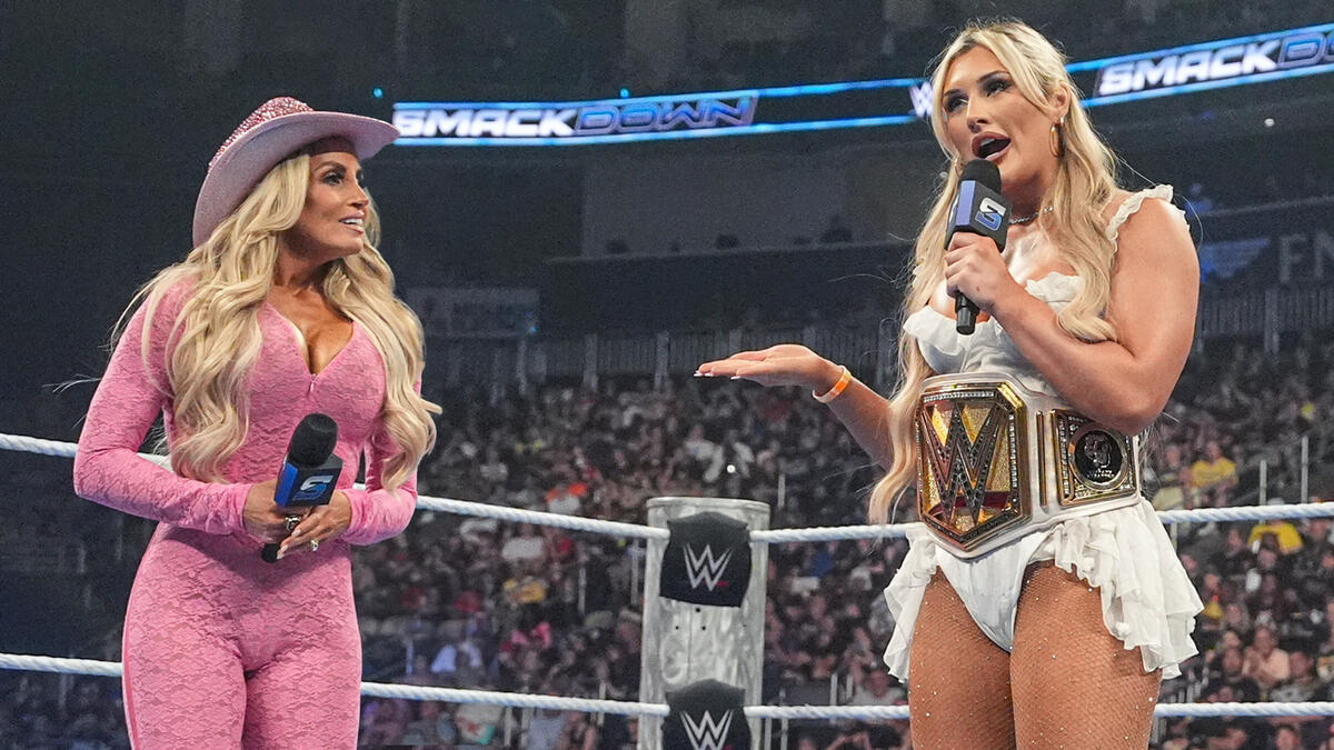 Luta de Tiffany Stratton e Trish Stratus no Evolution foi uma “decisão de última hora”