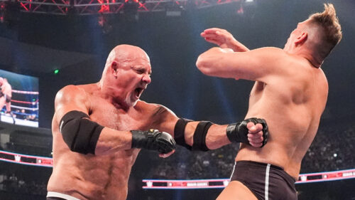 Goldberg revela que quebrou a mão em sua luta de aposentadoria