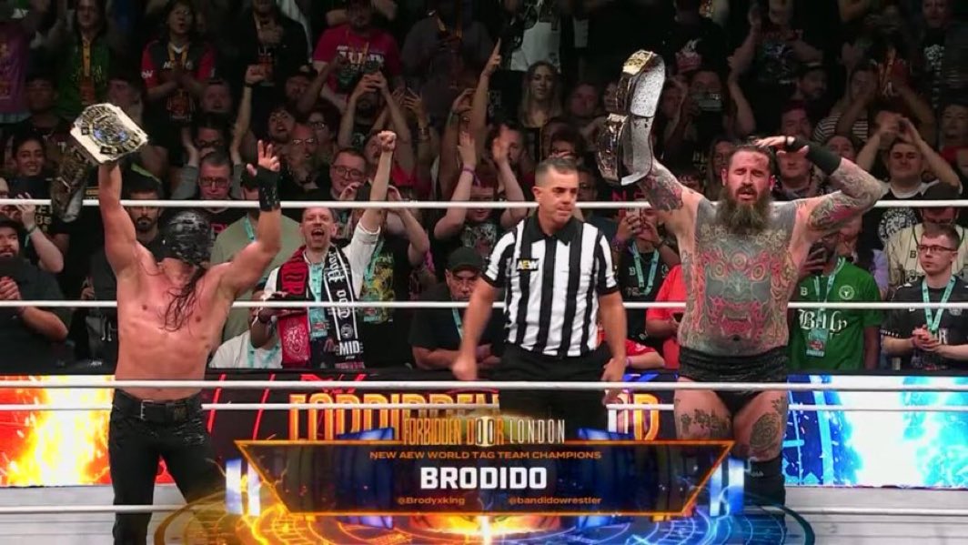 Bandido e Brody King conquistam o AEW World Tag Team Championship
