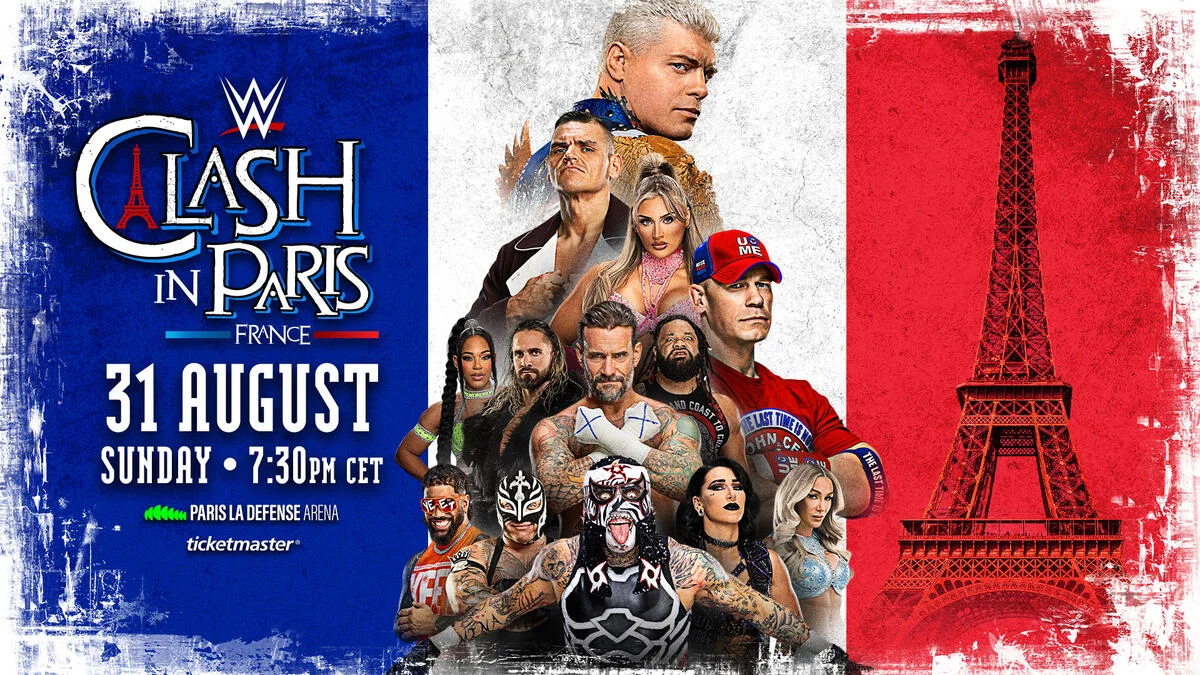 WWE pode ter confirmado grande combate para o Clash in Paris