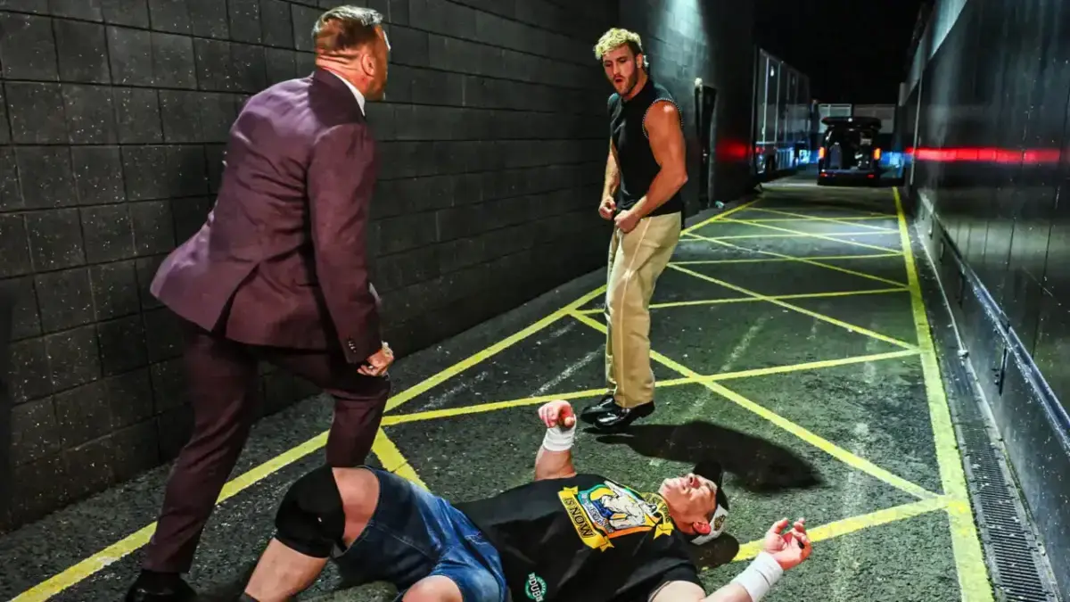 WWE editou segmento entre John Cena e Logan Paul no SmackDown