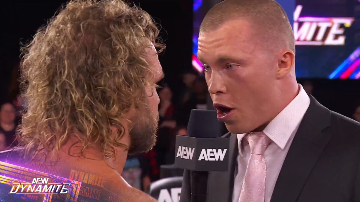 Adam Page desafia Kyle Fletcher para o All Out com exigência bizarra