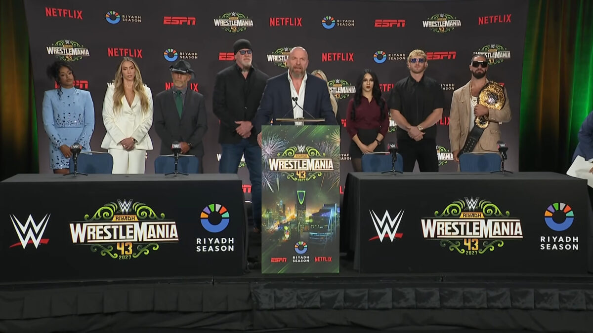 WWE anuncia oficialmente que a WrestleMania 43 será na Arábia Saudita