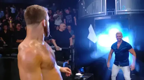 Joe Hendry interrompe importante combate do WWE NXT