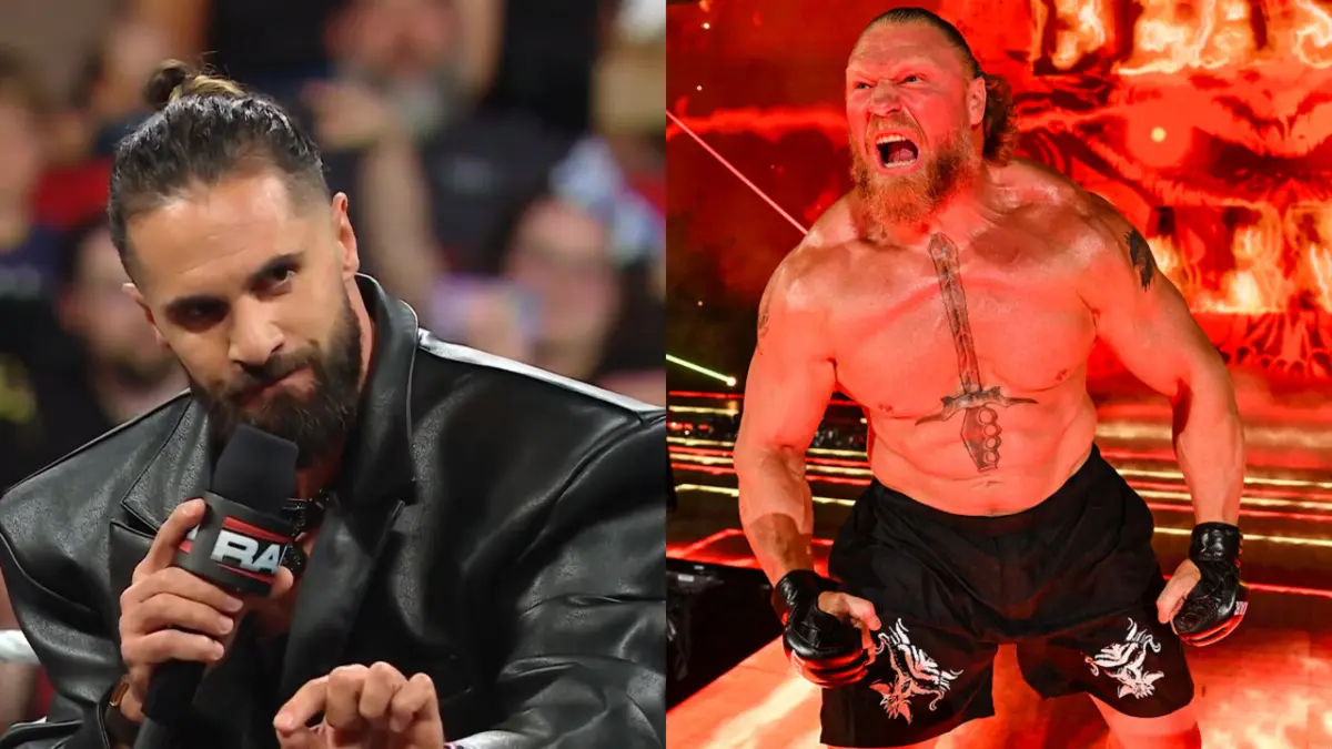 Seth Rollins finalmente fala sobre a relação entre Brock Lesnar e a The Vision no WWE RAW