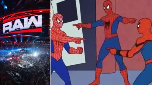 WWE recriou meme viral de “O Homem-Aranha” no RAW