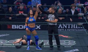 Tessa Blanchard vence Gia Miller de forma controversa no TNA Bound for Glory