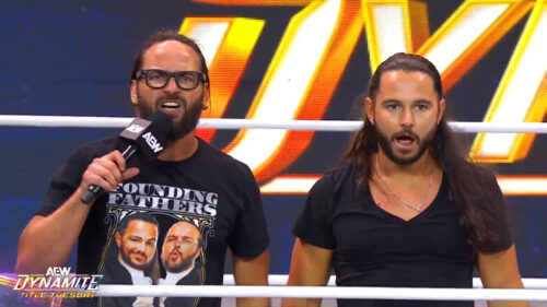 Young Bucks lançam grande desafio para o WrestleDream no AEW Dynamite: Title Tuesday