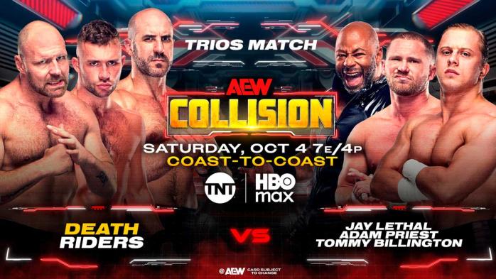 AEW Collision (04/10/2025) – Cobertura e resultados!