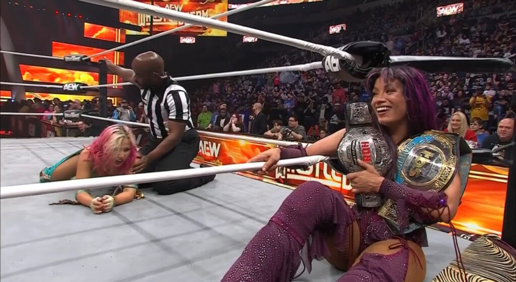 Mercedes Moné conquista mais um título no AEW WrestleDream