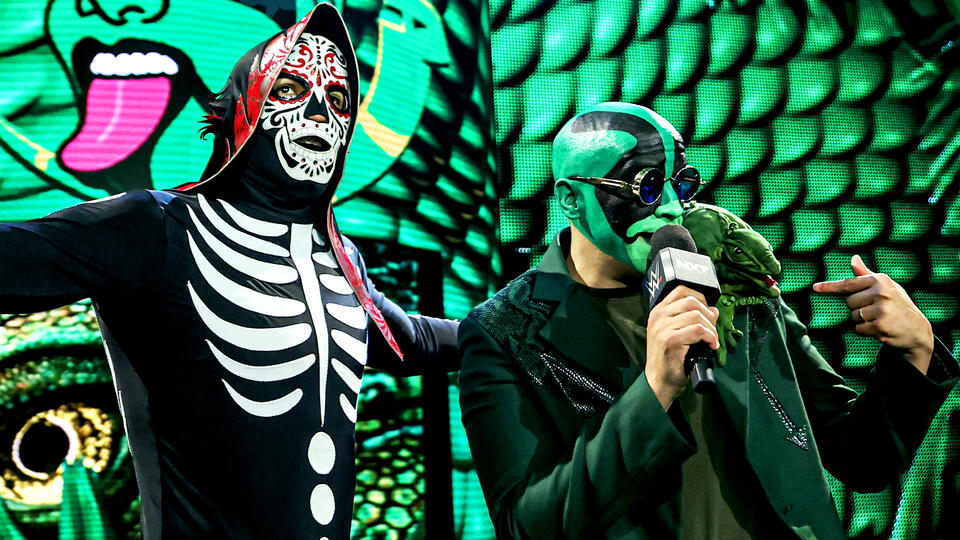 Mr. Iguana faz aparição surpresa no WWE NXT e anuncia participação no Halloween Havoc