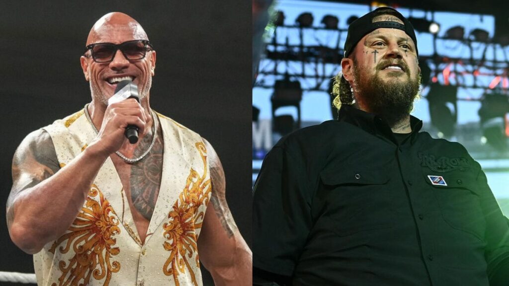 Revelada a reação de The Rock a estreia de Jelly Roll na WWE