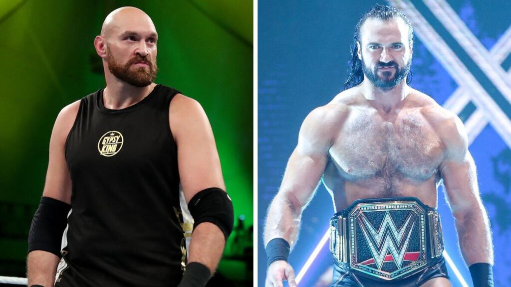 Drew McIntyre volta a desafiar o boxeador Tyson Fury