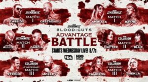 Prévias do Blood & Guts anunciadas para o AEW Dynamite