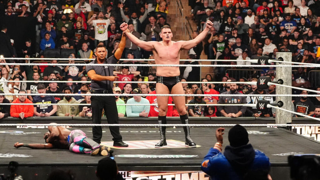 Gunther retorna à WWE com vitória suada sobre Je’Von Evans