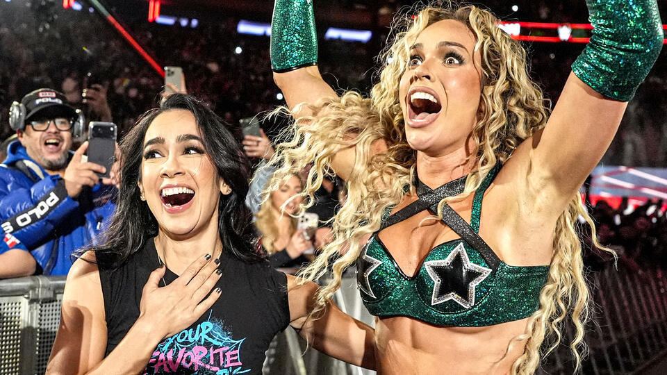Maxxine Dupri conquista o WWE Women’s Intercontinental Championship com ajuda de AJ Lee