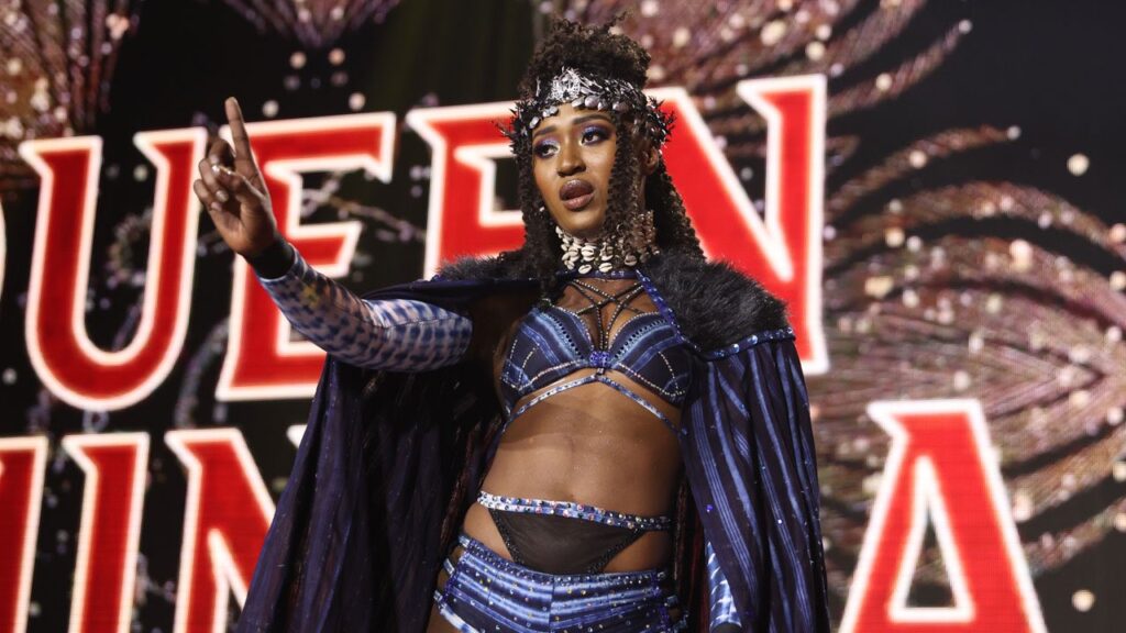Queen Aminata se lesiona e está fora da AEW por tempo indeterminado