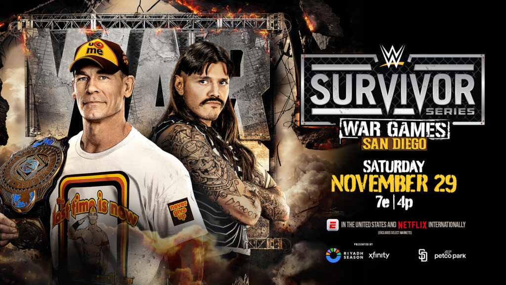 WWE Survivor Series: WarGames 2025 – Card oficial e todas as informações!