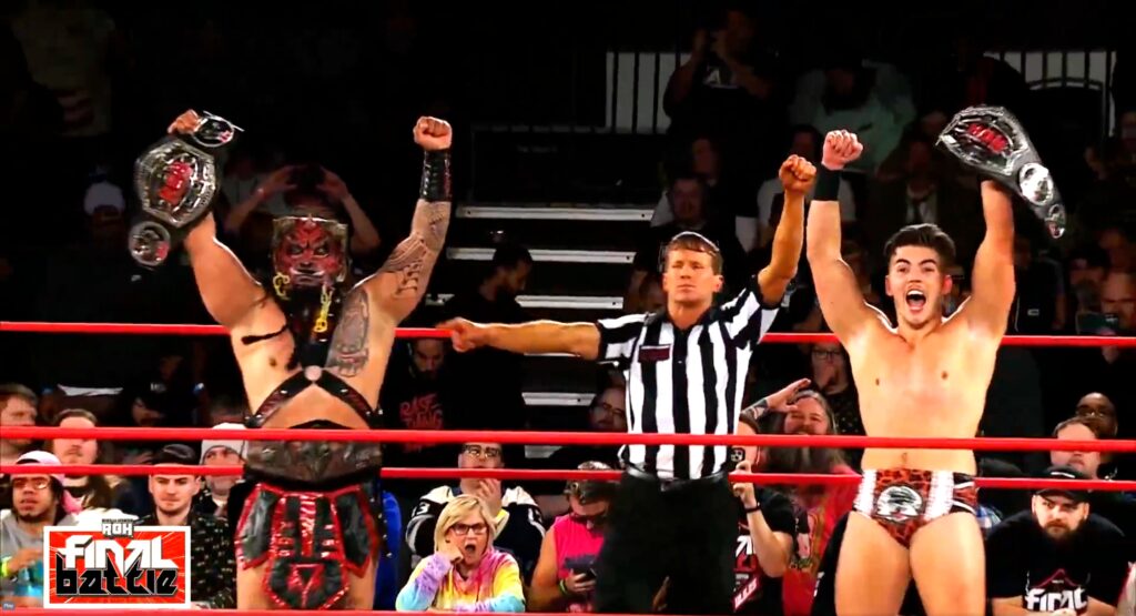 La Faccion Ingobernable conquista o ROH World Tag Team Championship